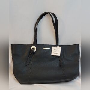 NWT Liz Claiborne Nina Black Tote Bag